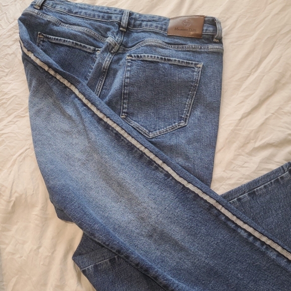 massimo dutti Womens SZ 8 mid rise slim cropped jeans - Picture 5 of 12